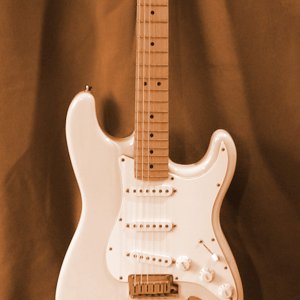 Foto einer E-Gitarre