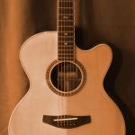 Foto einer Westerngitarre